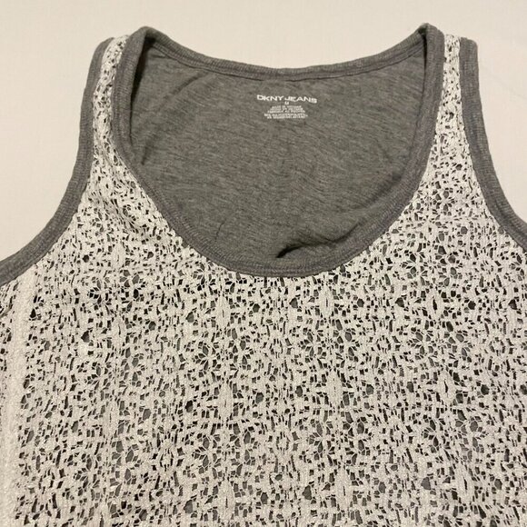 DKNY Jeans Tank Top Womens Size Medium - Picture 3 of 14